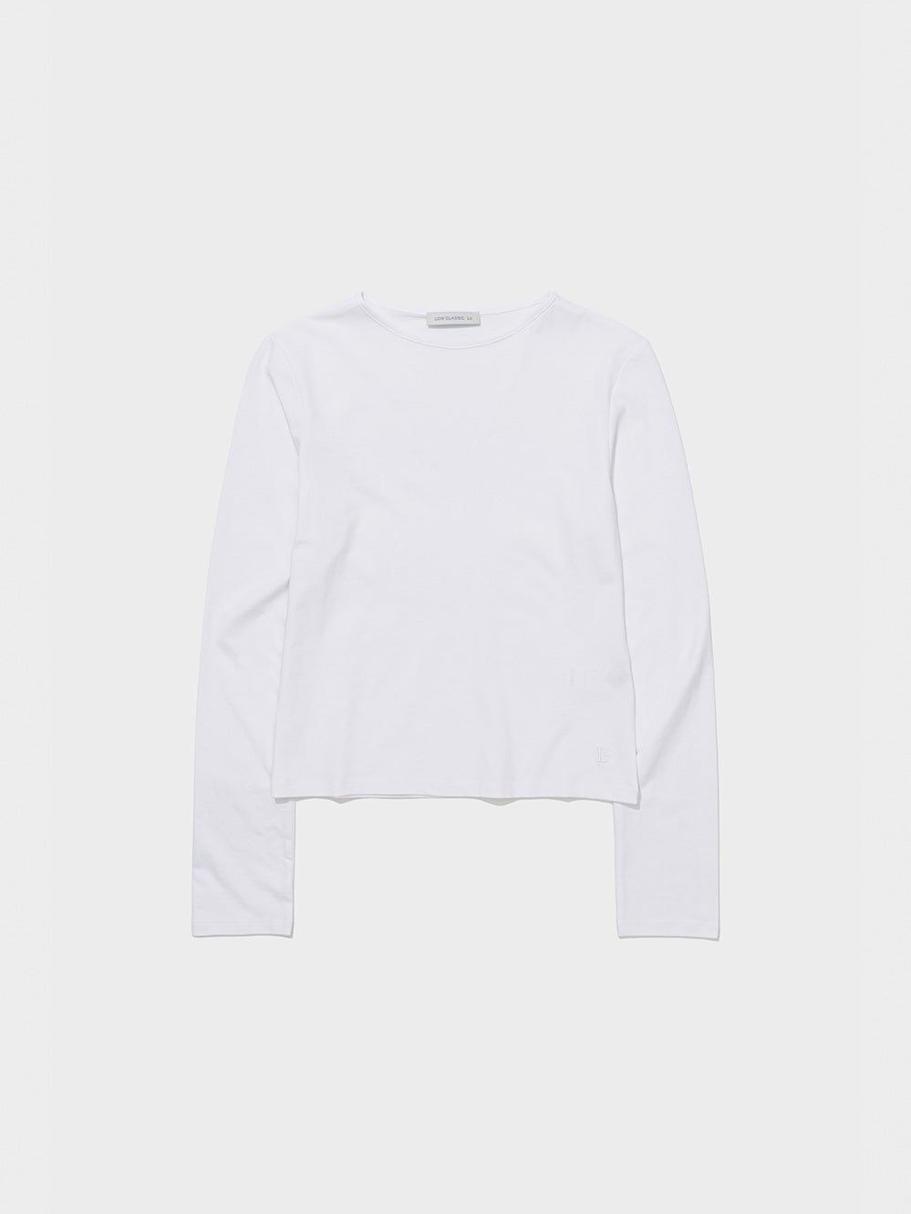 Low Classic Lc Long-Sleeve Tee White