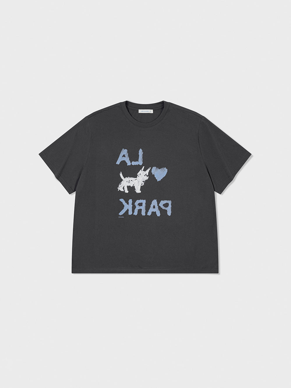 Low Classic Love Park T-Shirt Charcoal