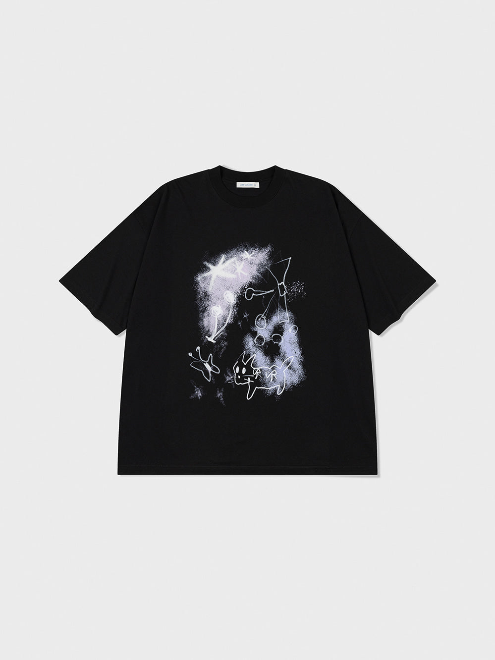 Low Classic Park Oversized T-Shirt Black