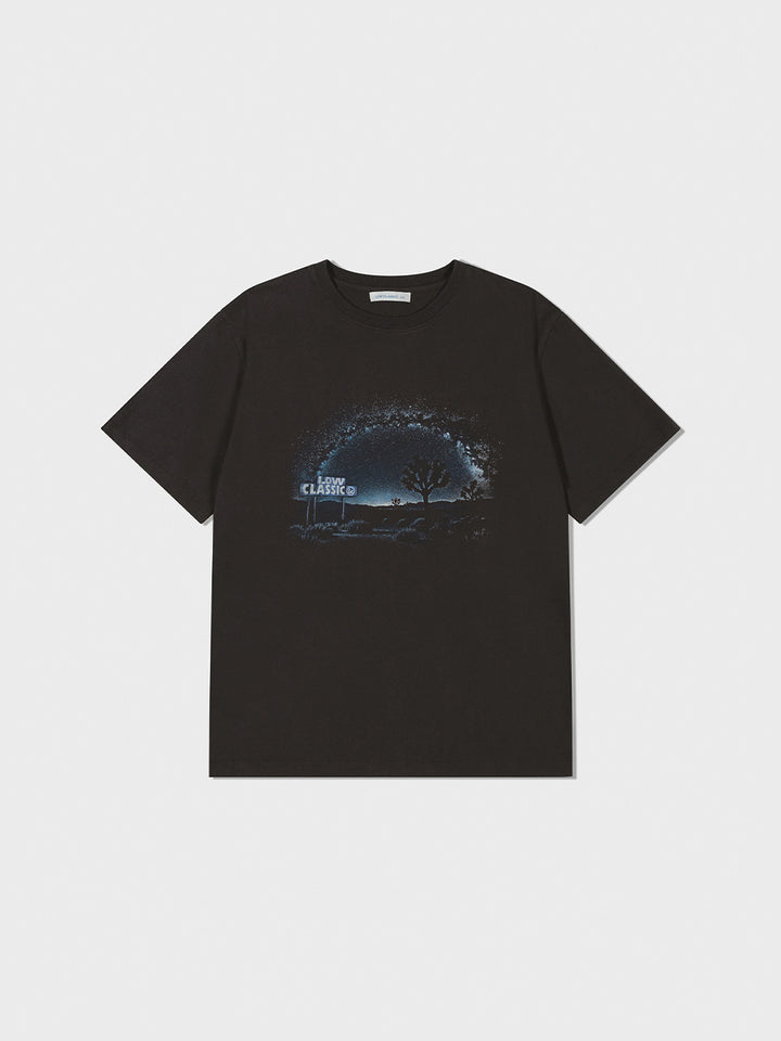 Low Classic Joshua Tree T-Shirt Deep Charcoal