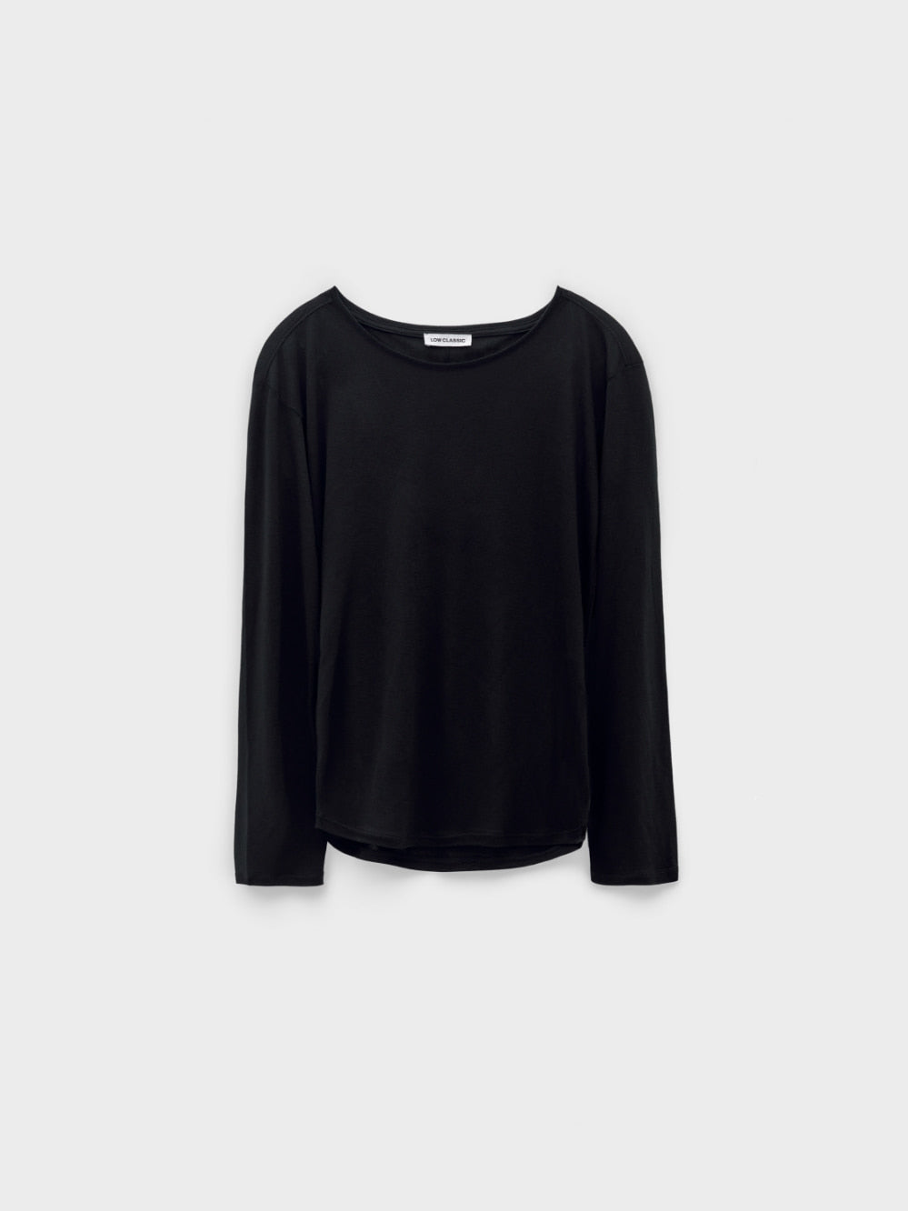 Low Classic Sheer Long Sleeve T-Shirt Black