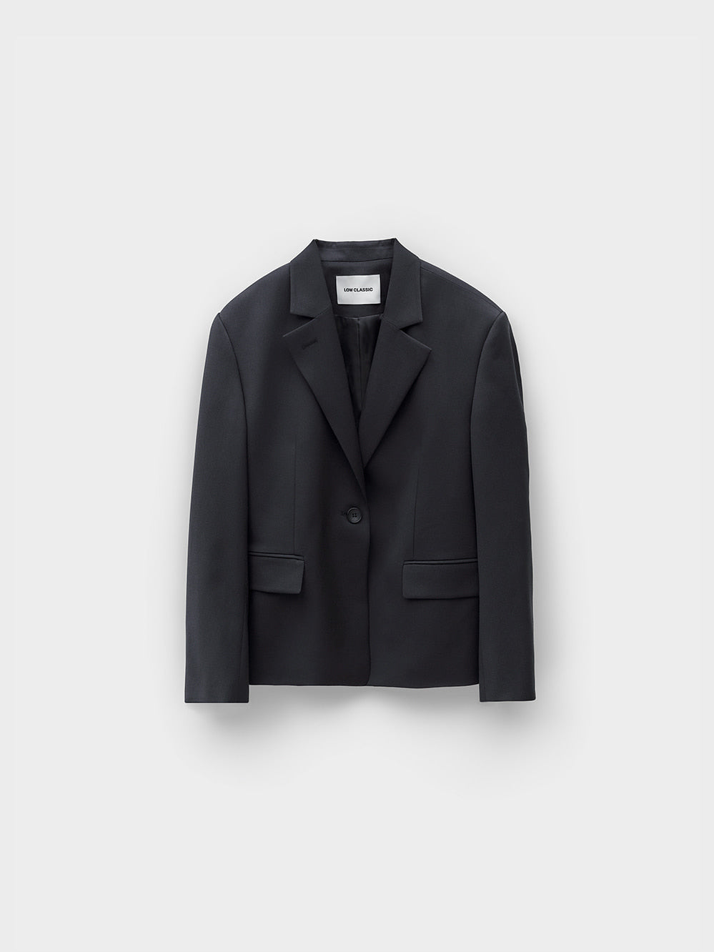 Low Classic Tailored Jacket Charcoal