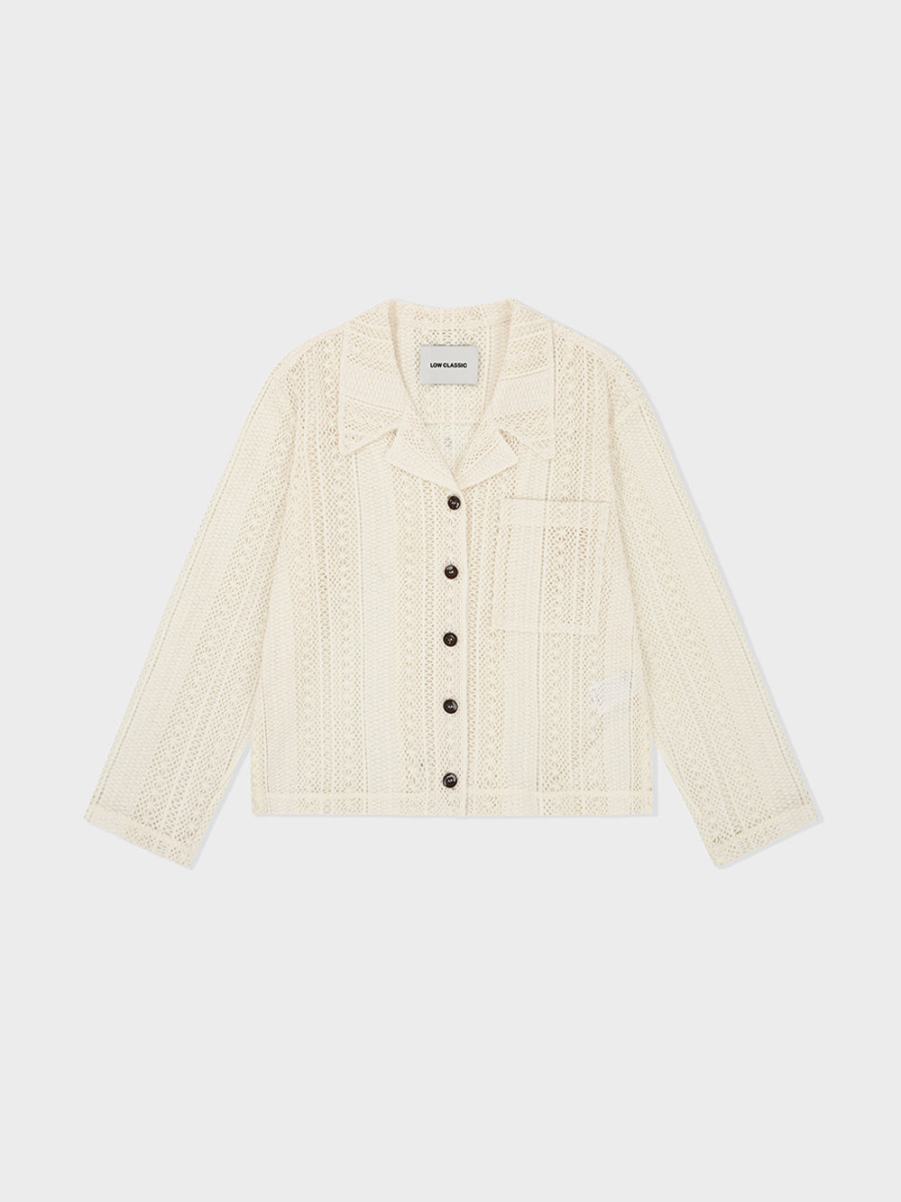 Low Classic Lace Jacket Ivory