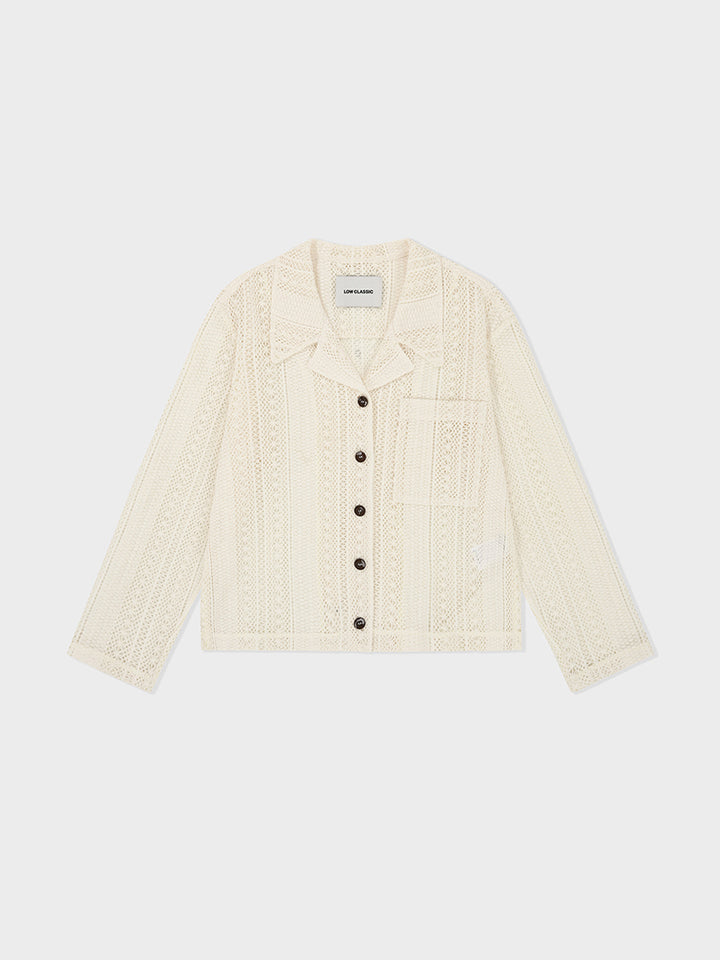 Low Classic Lace Jacket Ivory
