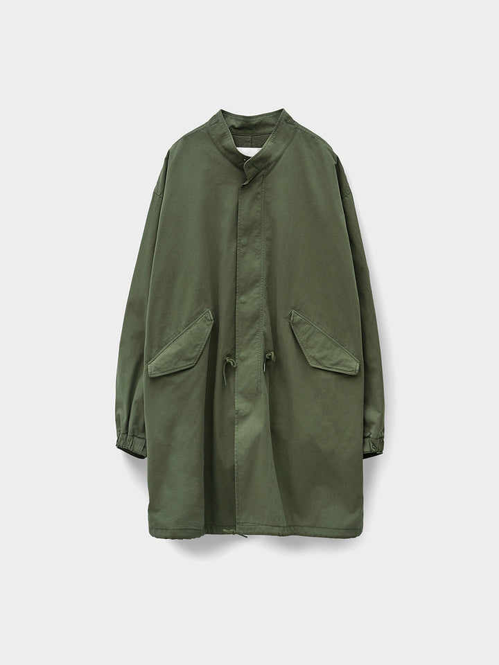 Low Classic Oversized Field Parka Khaki