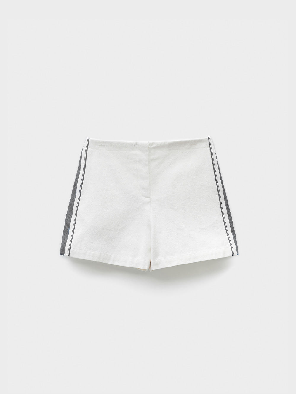 Low Classic Striped Shorts Charcoal Stripe