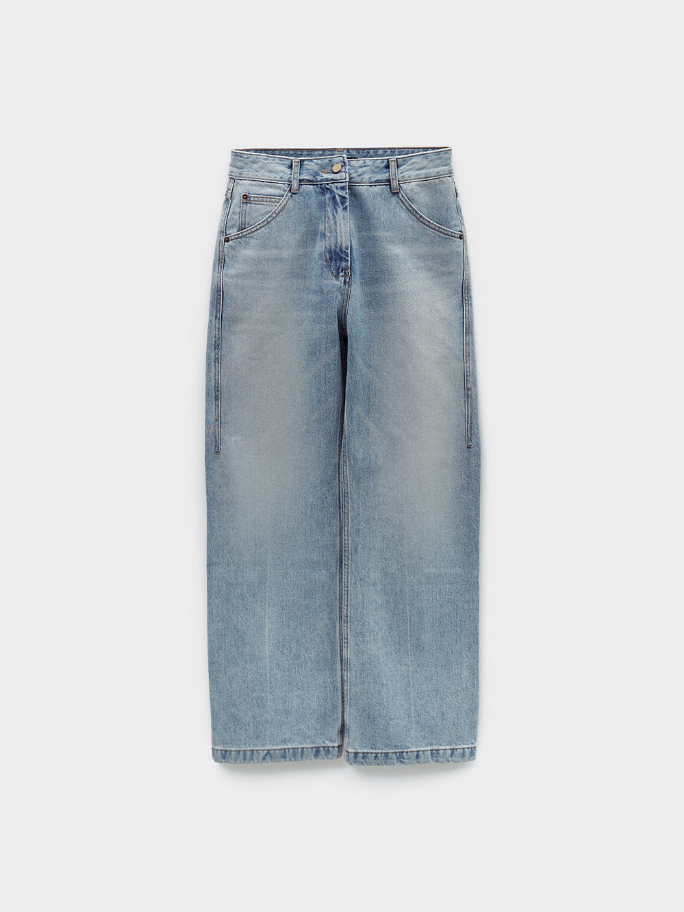 Low Classic New Straight Fit Denim Light Blue