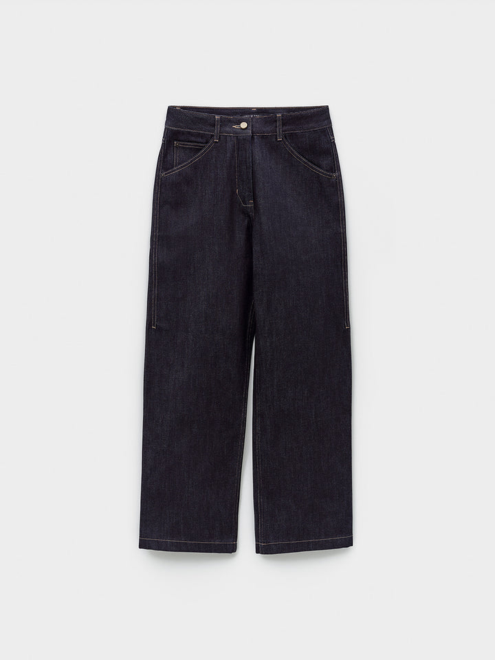 Low Classic New Straight Fit Denim Dark Blue
