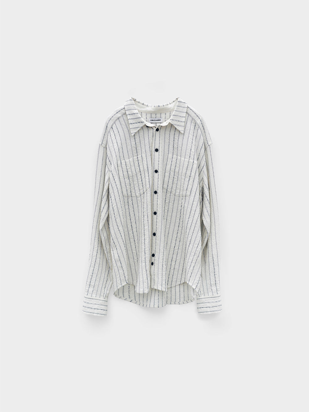 Low Classic Stripe Double Pocket Shirt Stripe