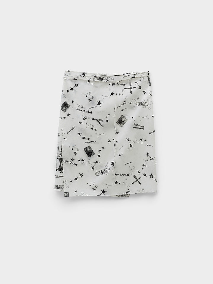Low Classic Pipe Dream Wrap Skirt Ivory