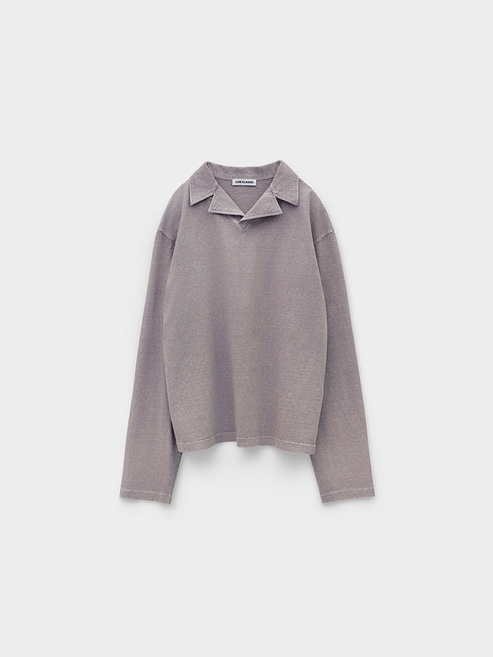 Low Classic Washed Jersey Long Sleeve T-Shirt Pink