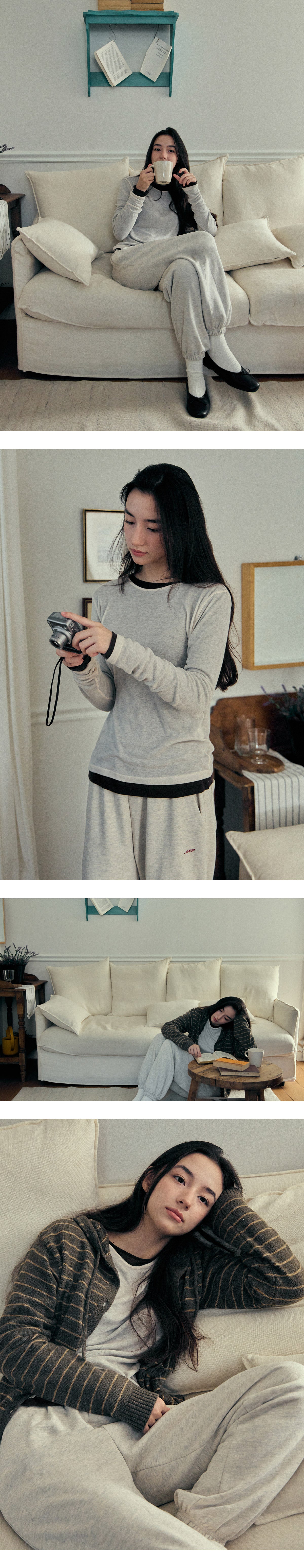 Mango Maniplease Notie Jogger Pants Oatmeal