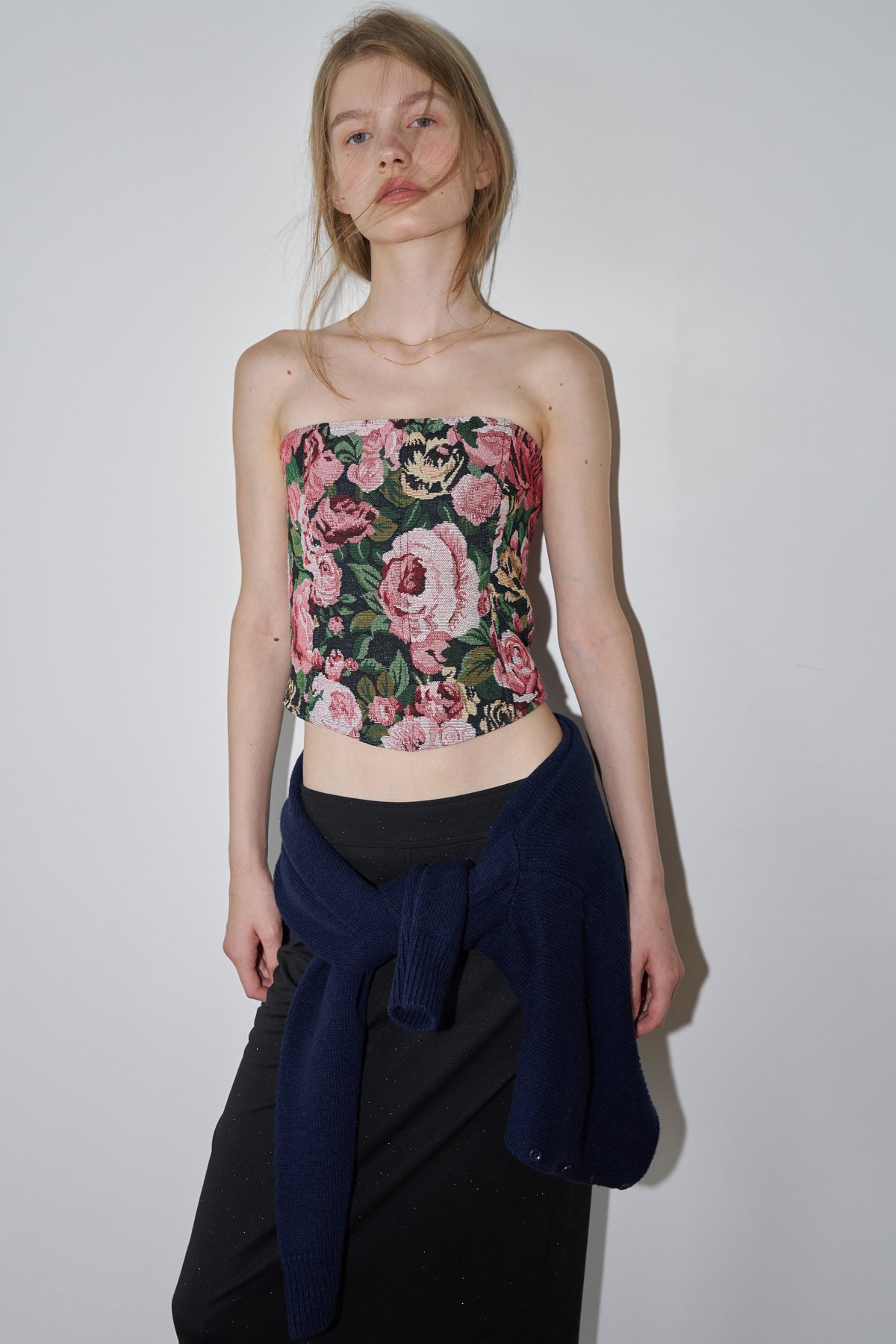 Overdueflair Impact Corset Top Rose