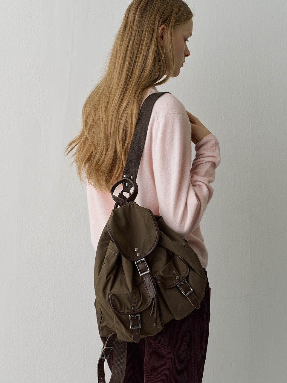 Facade Pattern Route Backpack khaki brown