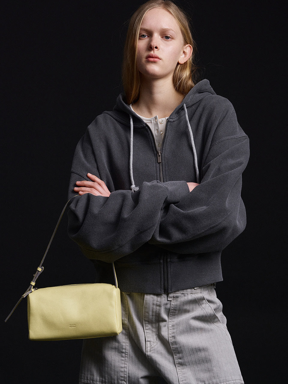 Facade Pattern Vintage Cabin Bag lemon