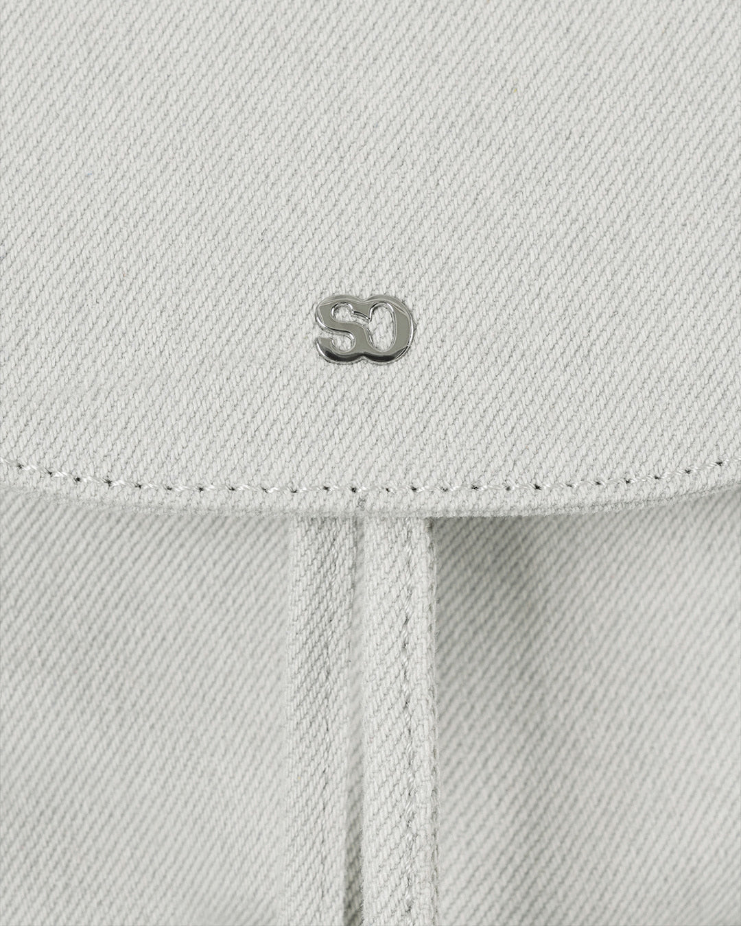 Hug Backpack · Grey Denim