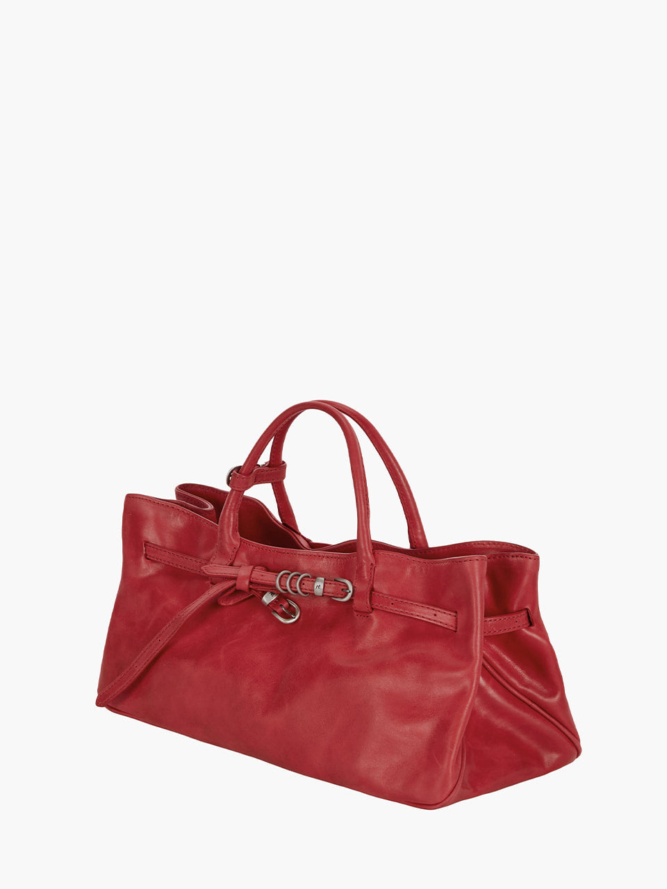 Margesherwood Grandma Used Bag apple red pull-up