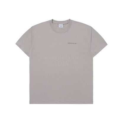 BASIC LOGO BIO WASHING SHORT SLEEVE T-SHIRT GREY