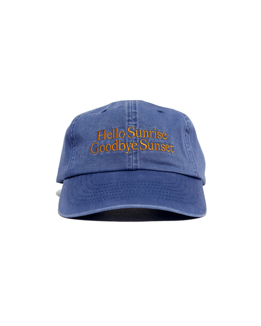 HS Classic Typo Logo Ball Cap_Ocean Blue