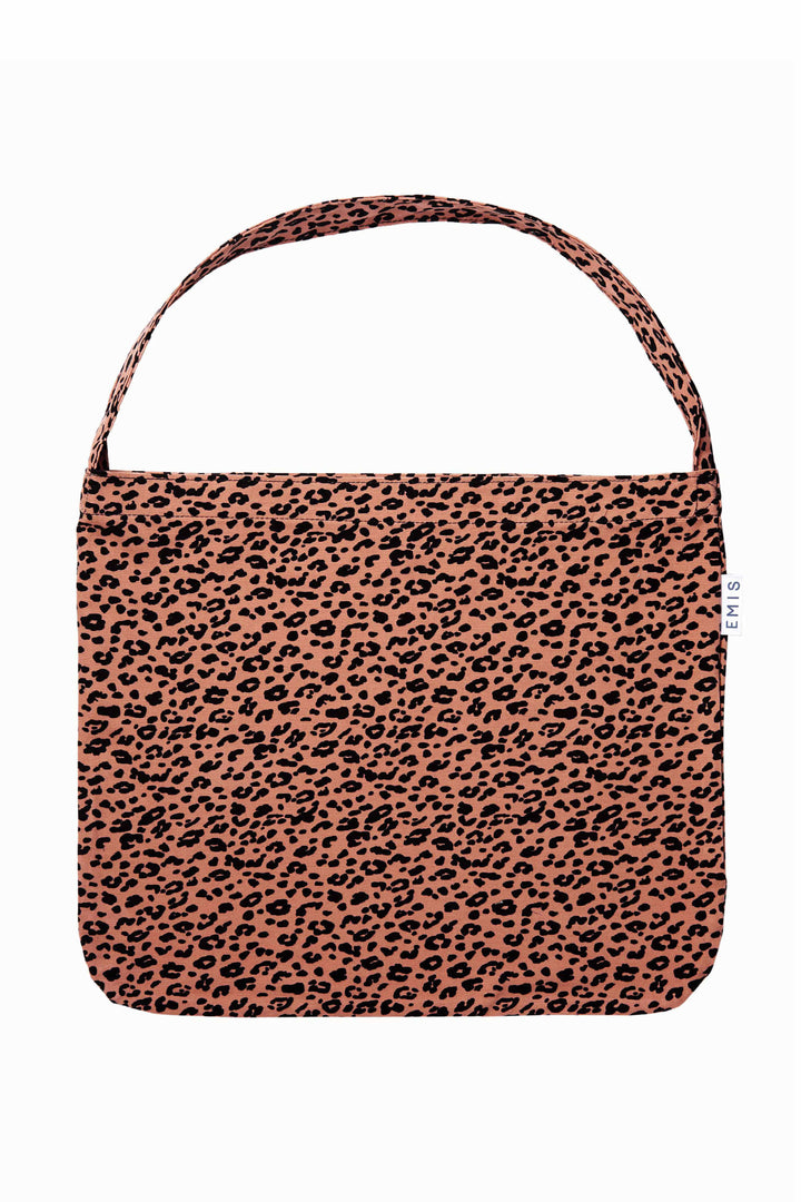 Emis 22Y Leopard Corduroy Eco Bag-Pink