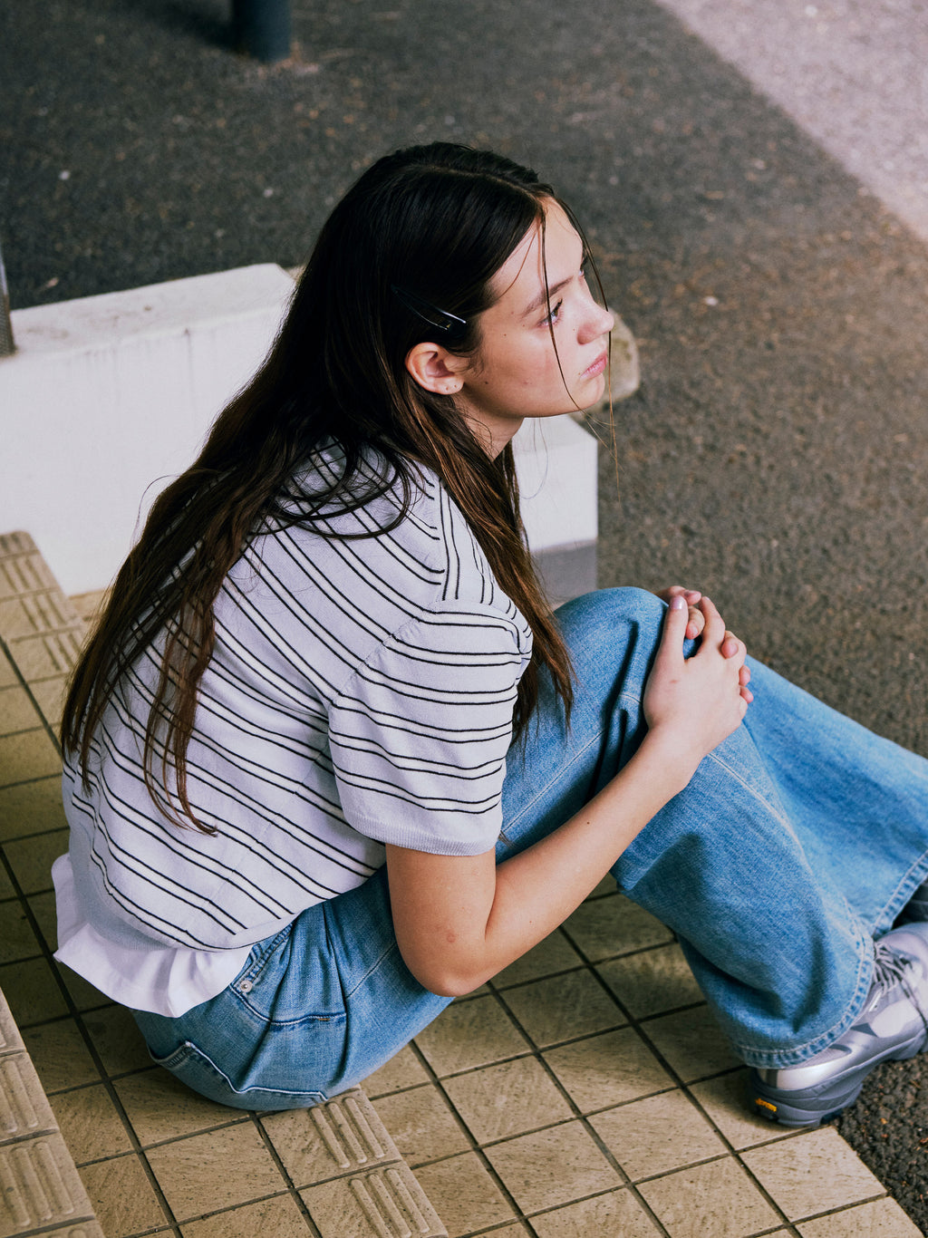 Low Classic Airy Relaxed-Fit Jeans - Soft Blue