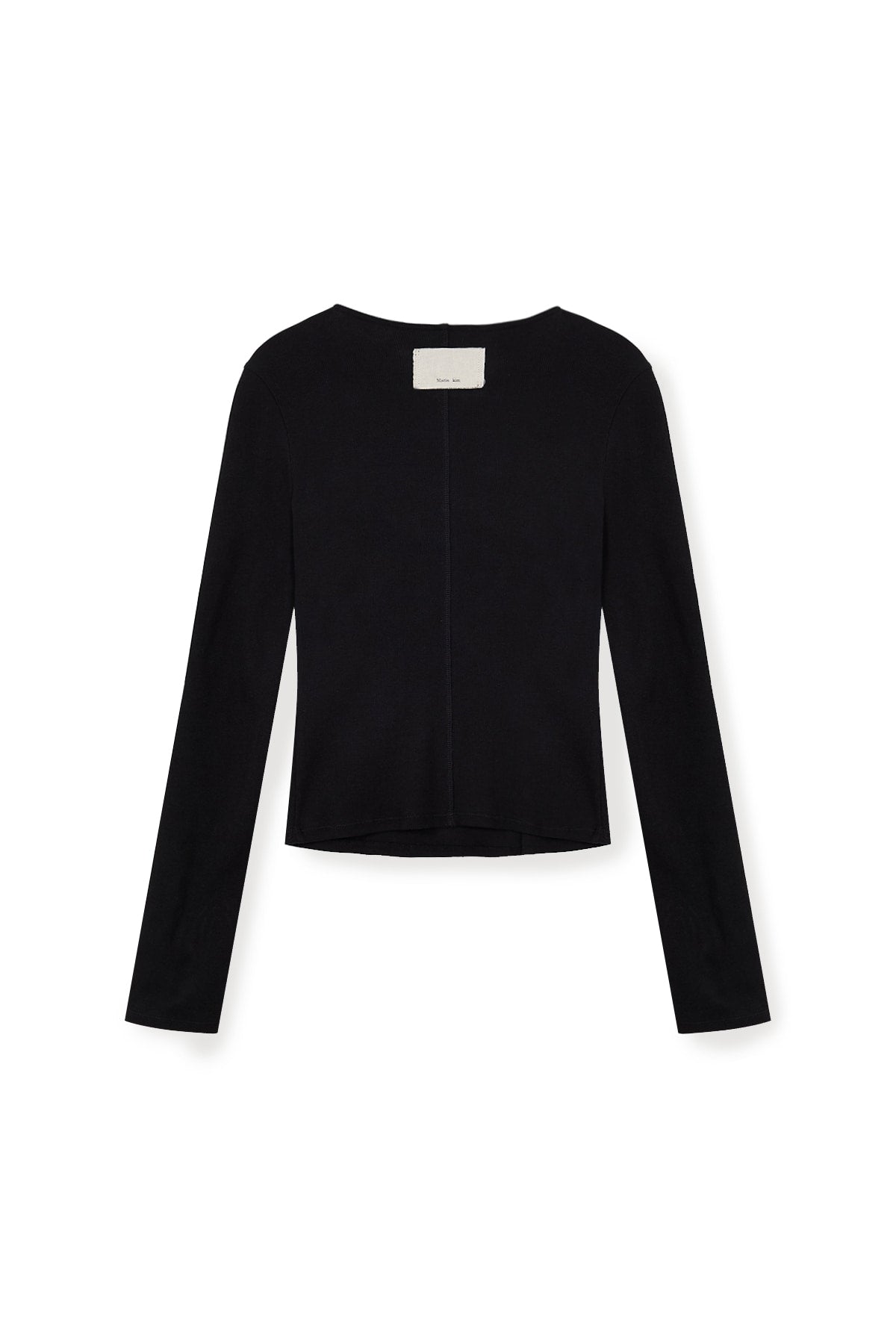 Matinkim Snap Detail Slim Top IN Black
