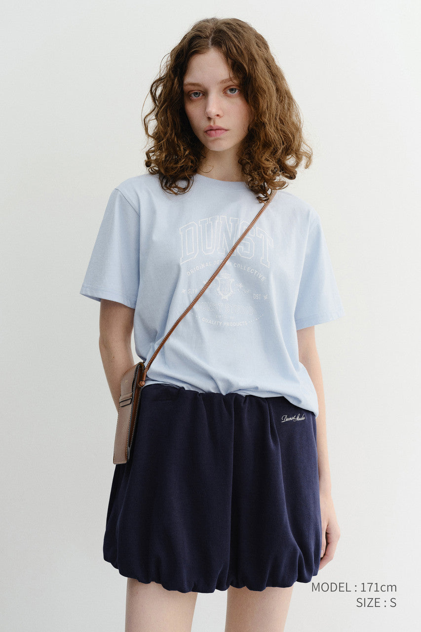 Dunst Mini Volumed Skirt Navy