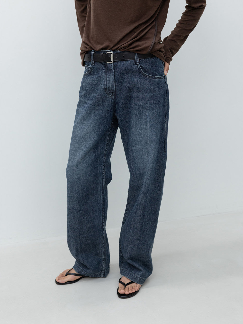 Low Classic Classic Straight-Fit Denim Deep Blue