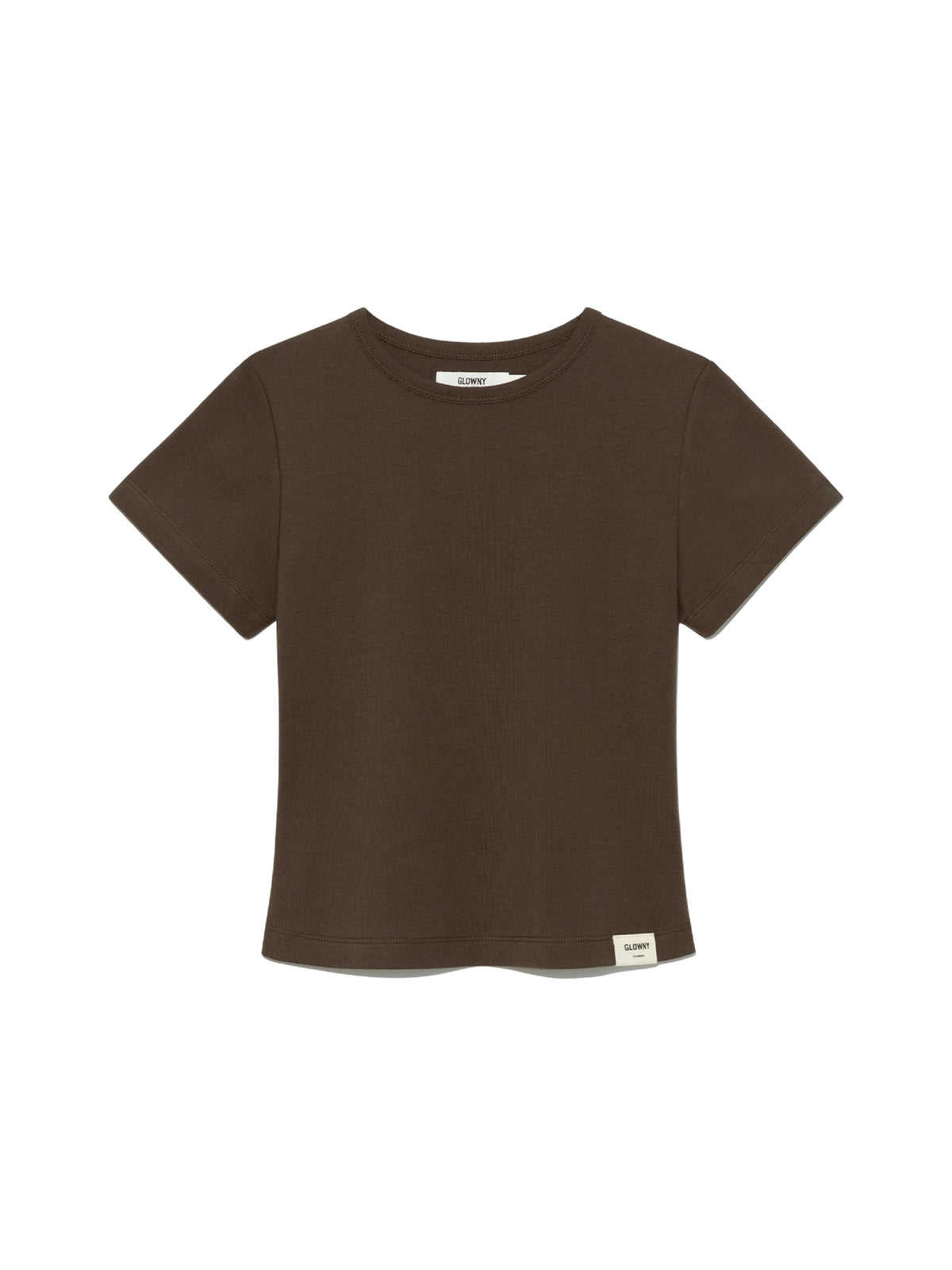 GLOWNY G Baby Tee (Choco)