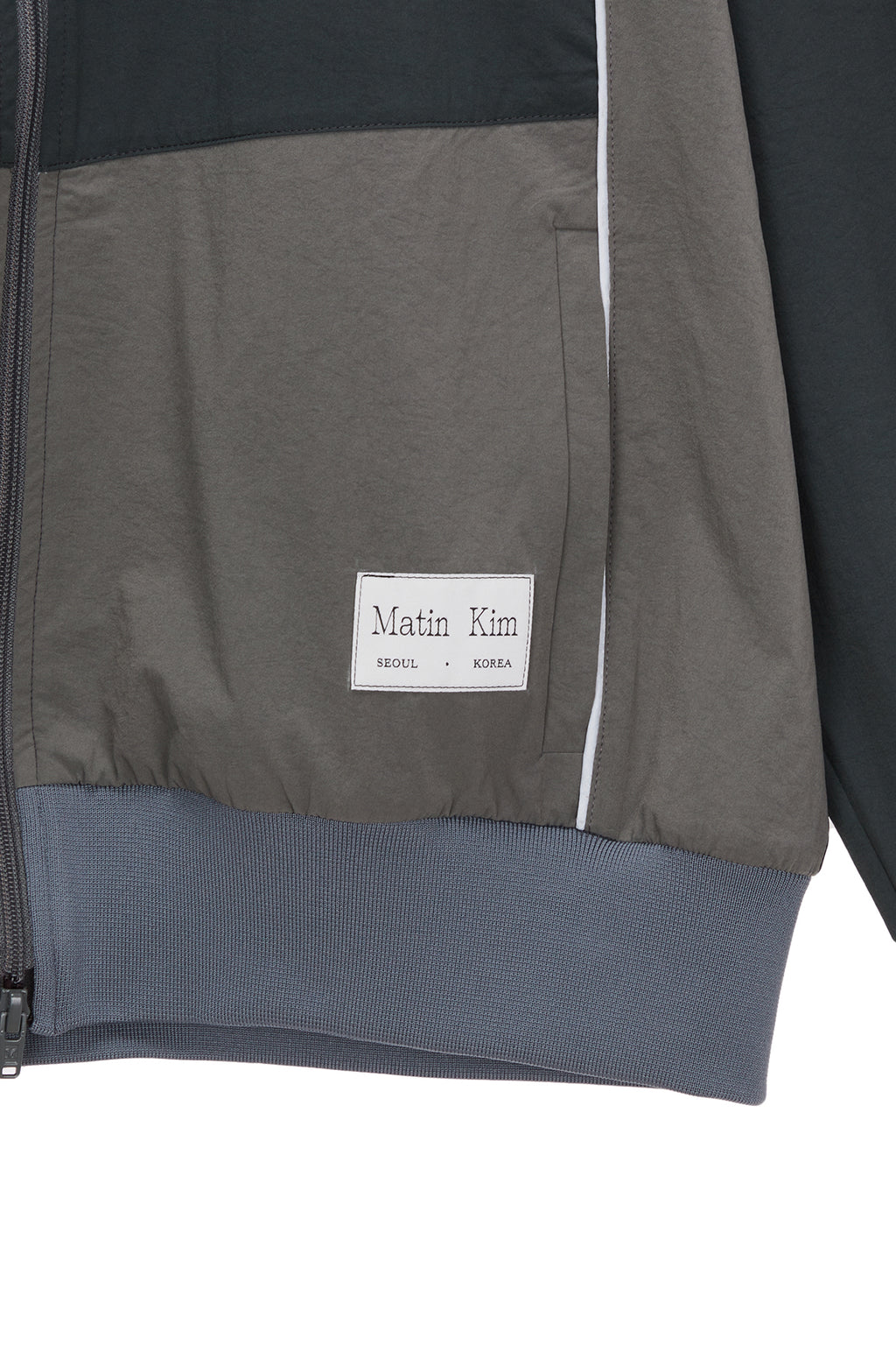 Matinkim Piping Track Jumper For Men IN Dark Green