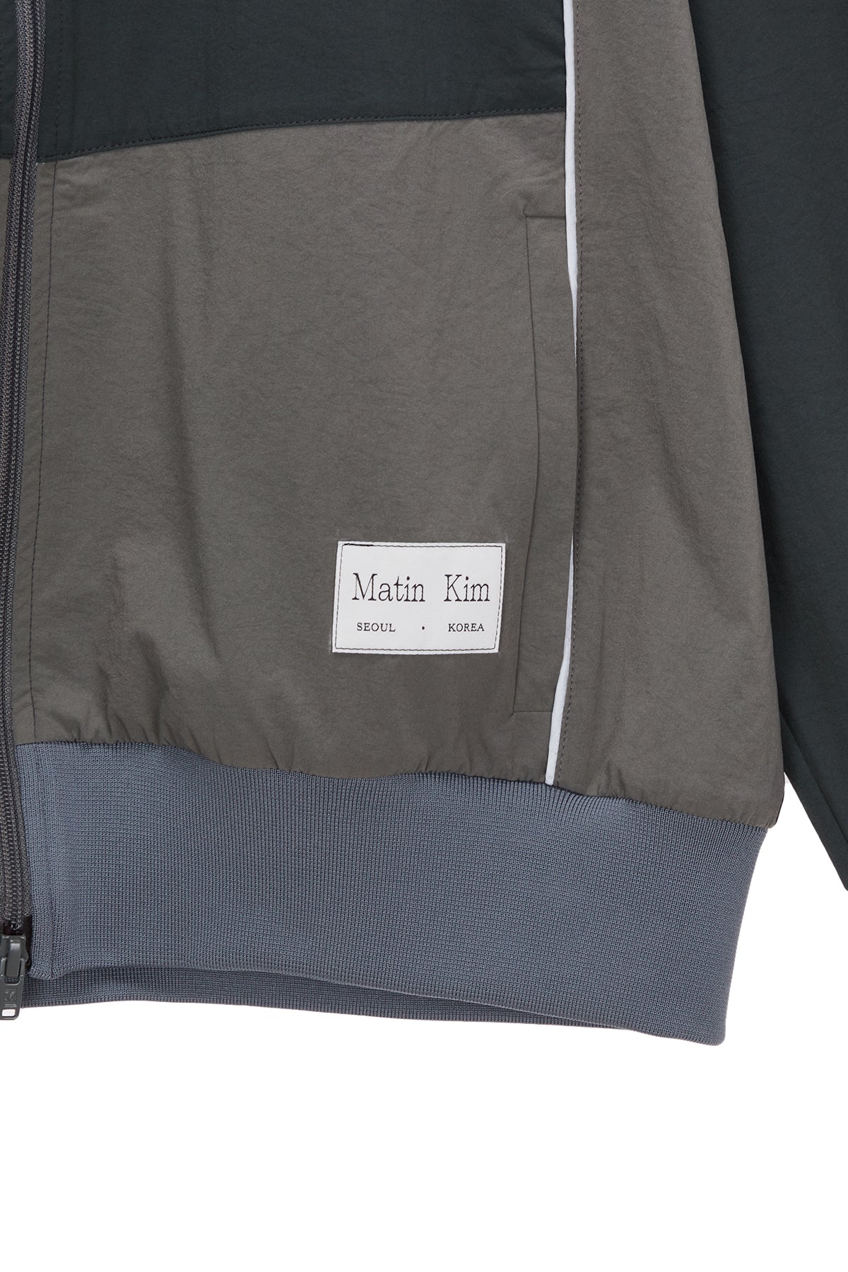 Matinkim Piping Track Jumper For Men IN Dark Green
