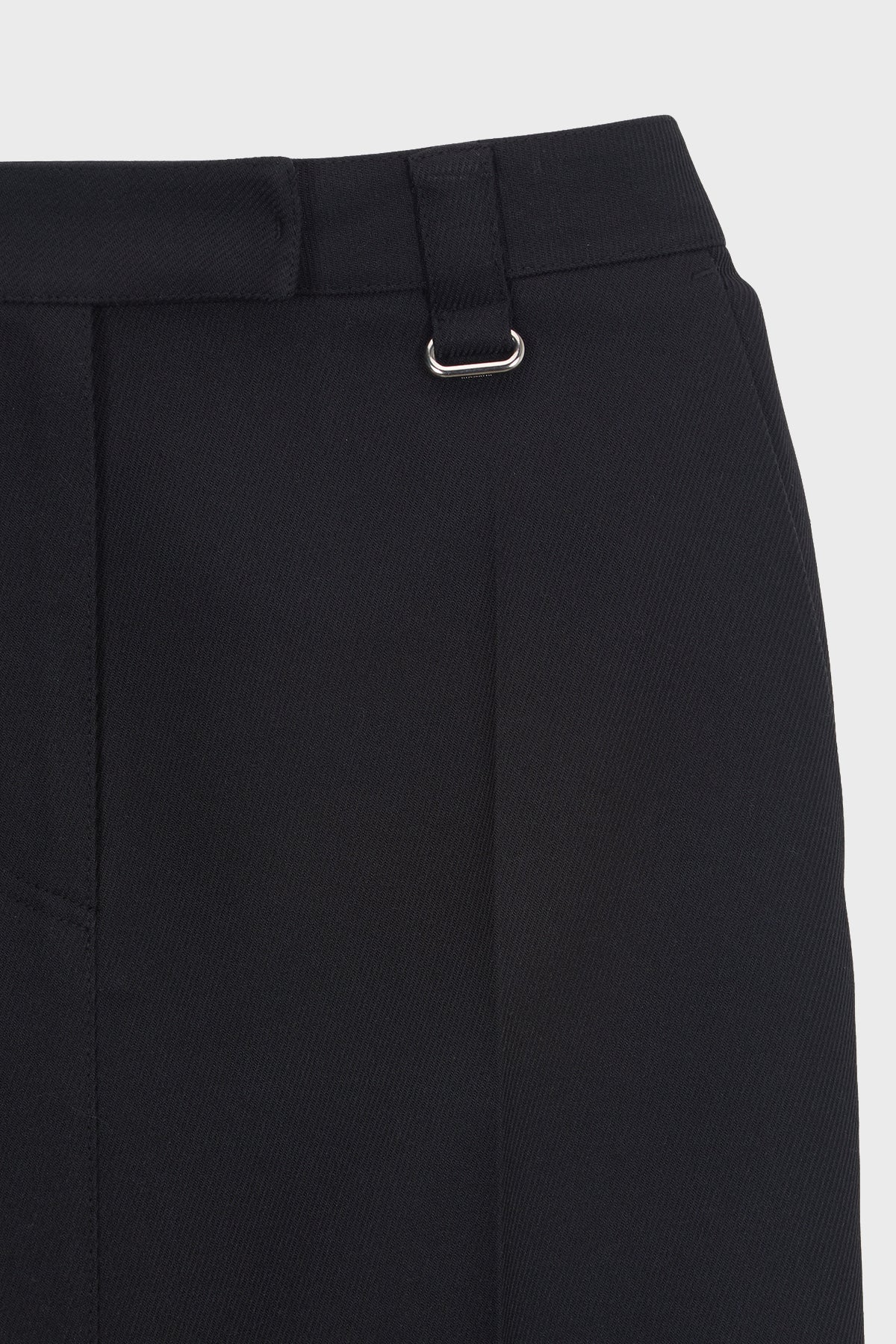 Matinkim Back Double Waist Maxi Skirt IN Black