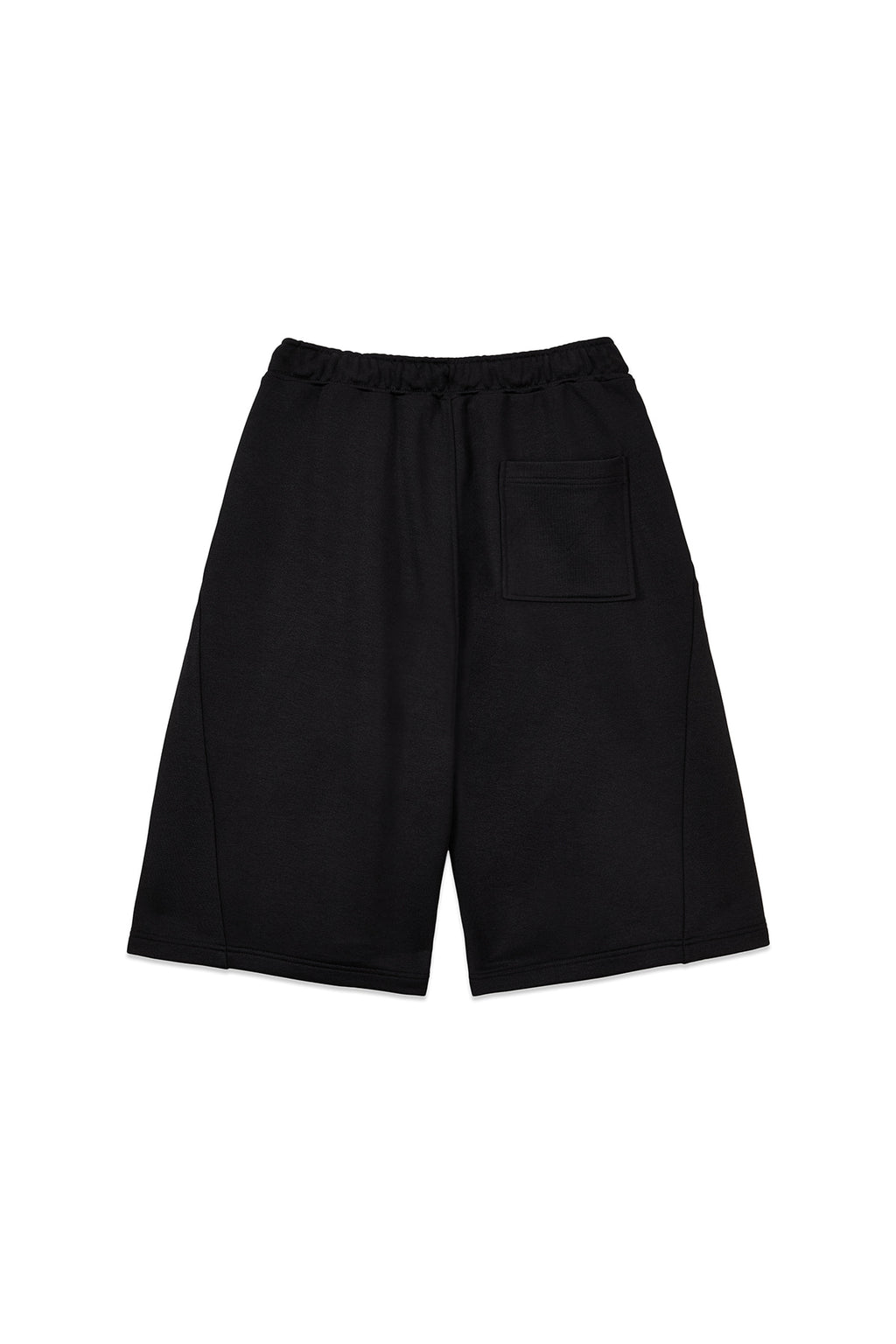 Matinkim Back Pocket Glitter Bermuda Sweatpants For Women IN Black