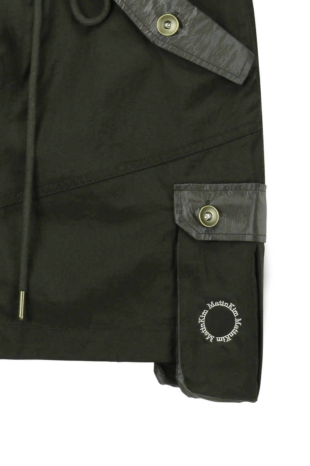Matinkim Cargo Mini Skirt IN Khaki