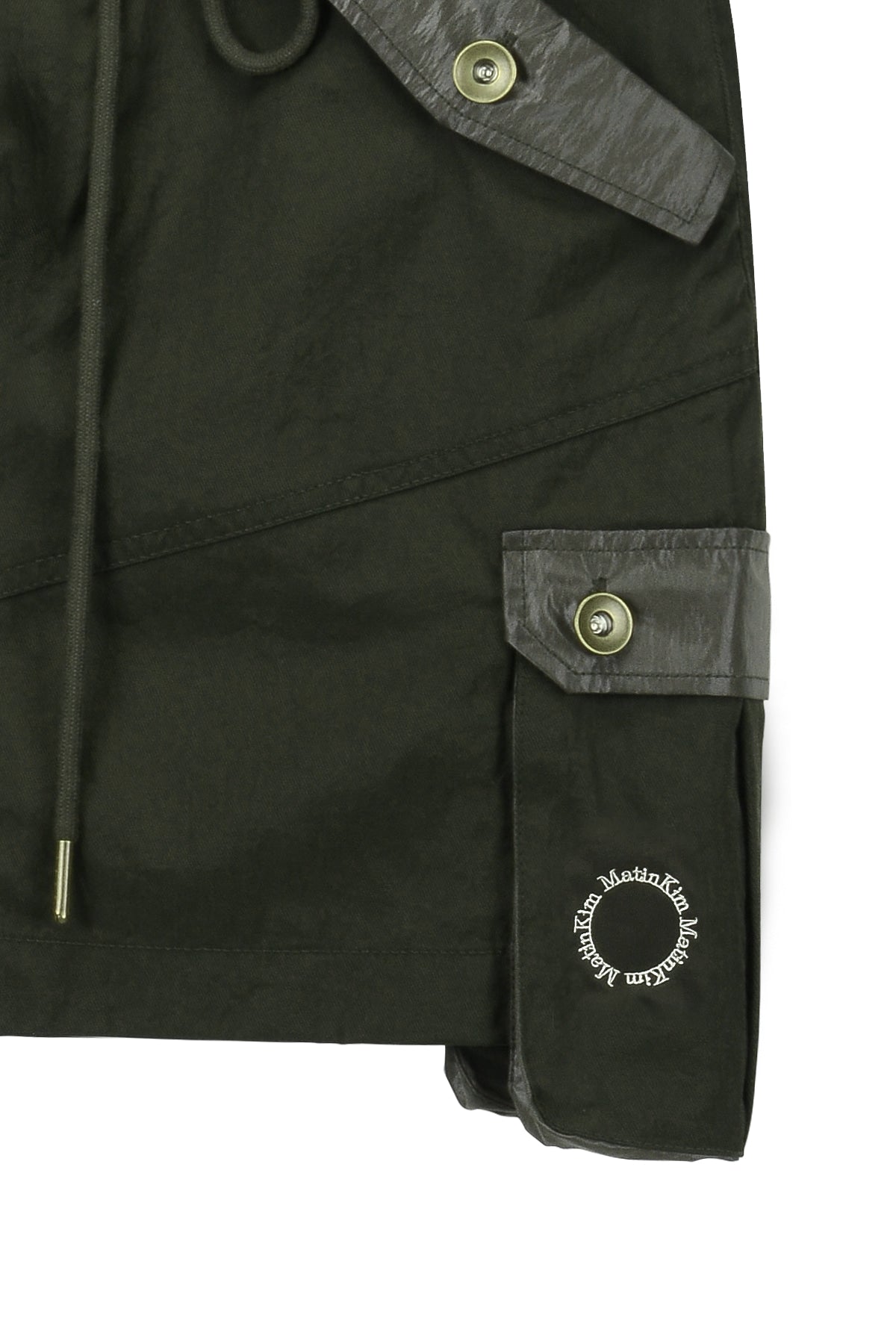 Matinkim Cargo Mini Skirt IN Khaki