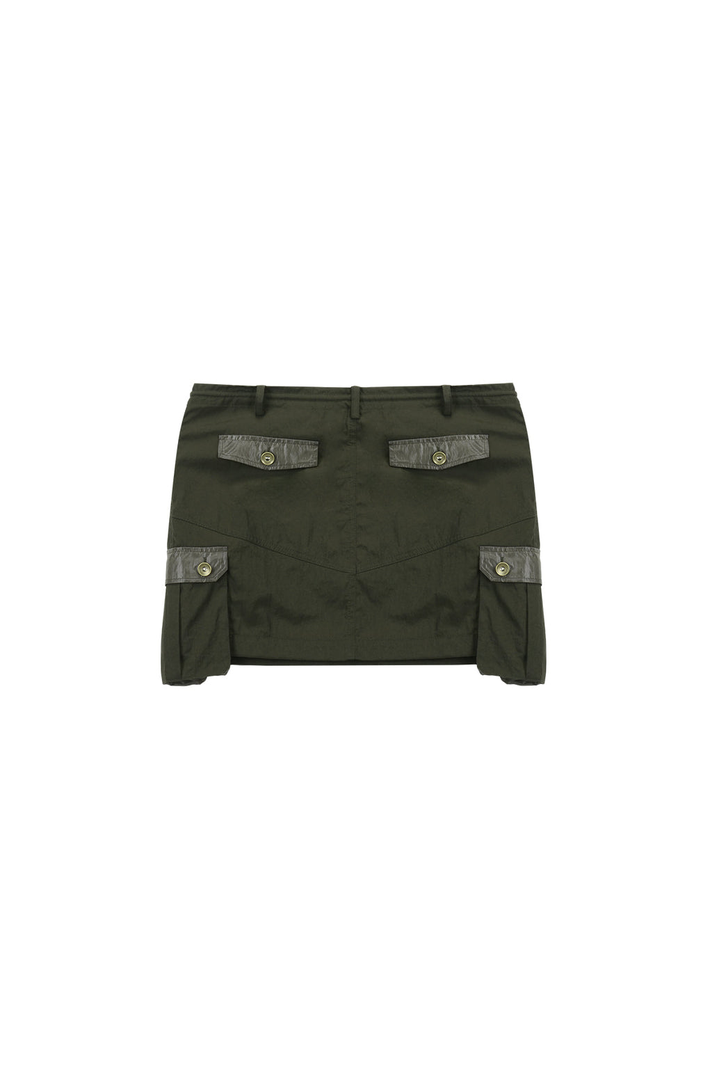 Matinkim Cargo Mini Skirt IN Khaki