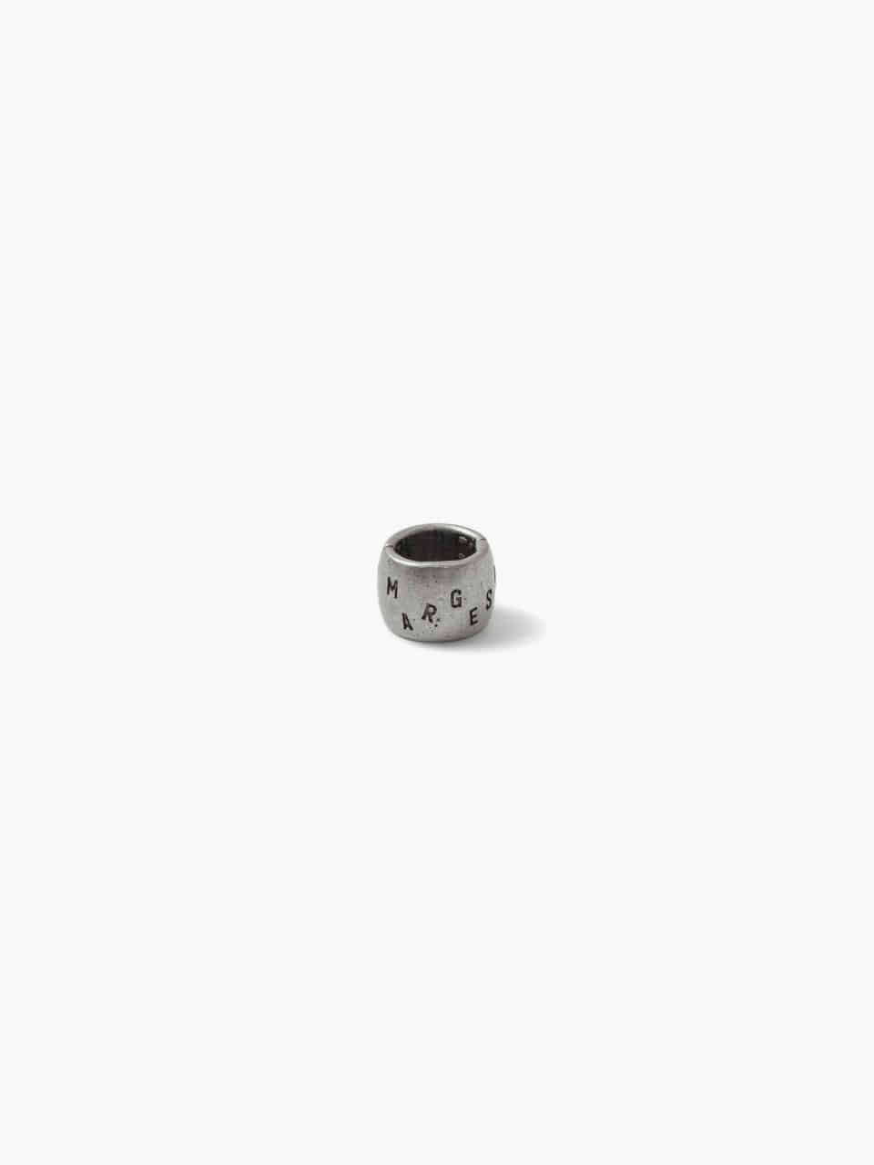 Margesherwood Single Bag Ring round vintage silver