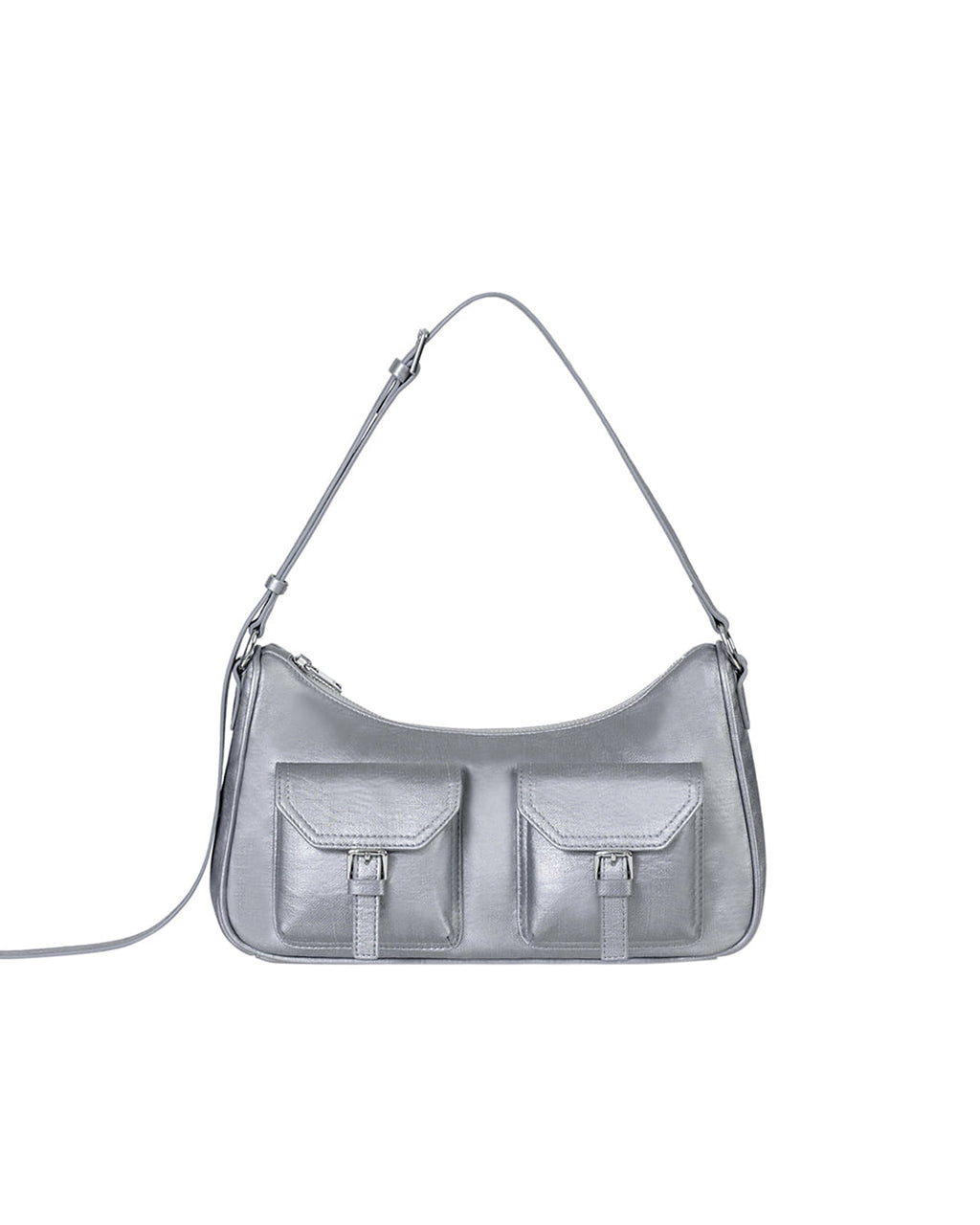 Joey Bag Mini · Silver Denim