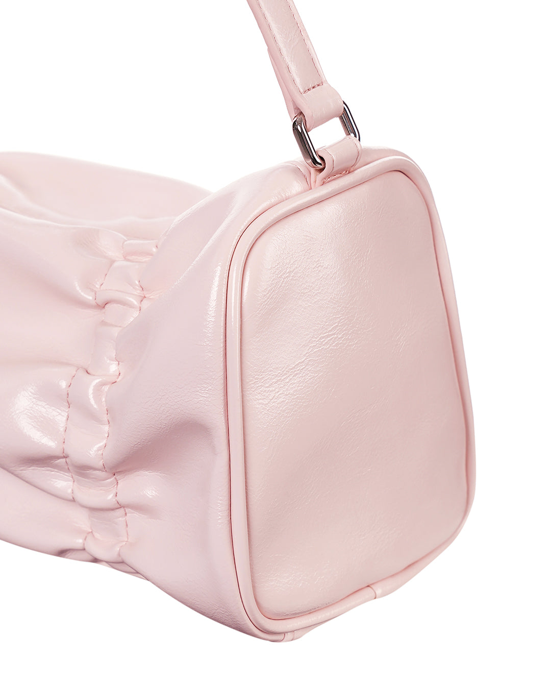 Pleats Bag · Pleated Backpack in Baby Pink