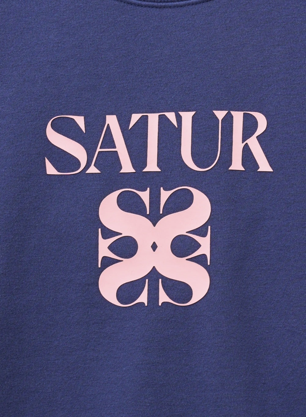 [satur] (W) Apero Volume Sleeve Crop Sweatshirt - Purple