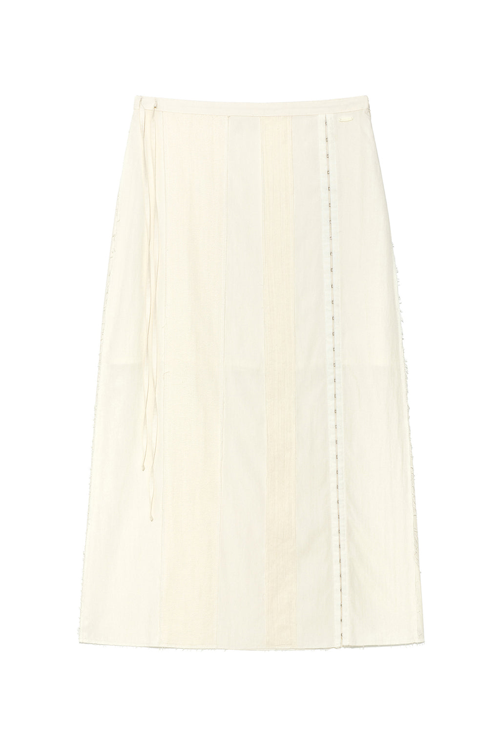 Matinkim Hook And Eye String Long Skirt IN Ivory