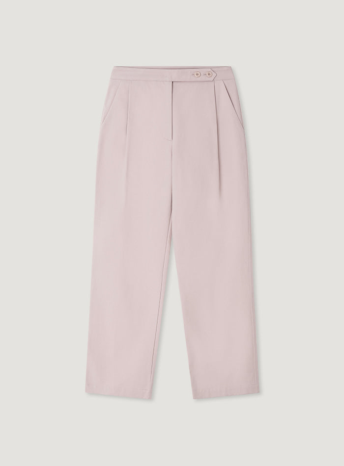 Mango Maniplease Pastel Button Pants
