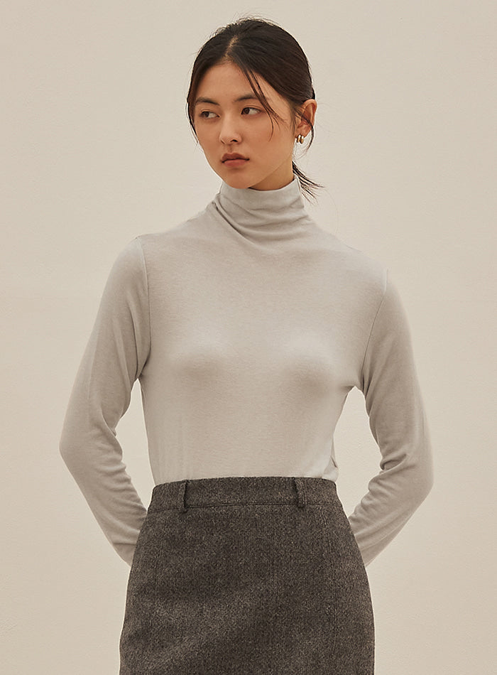 Mango Maniplease Flow Turtle Neck Tee