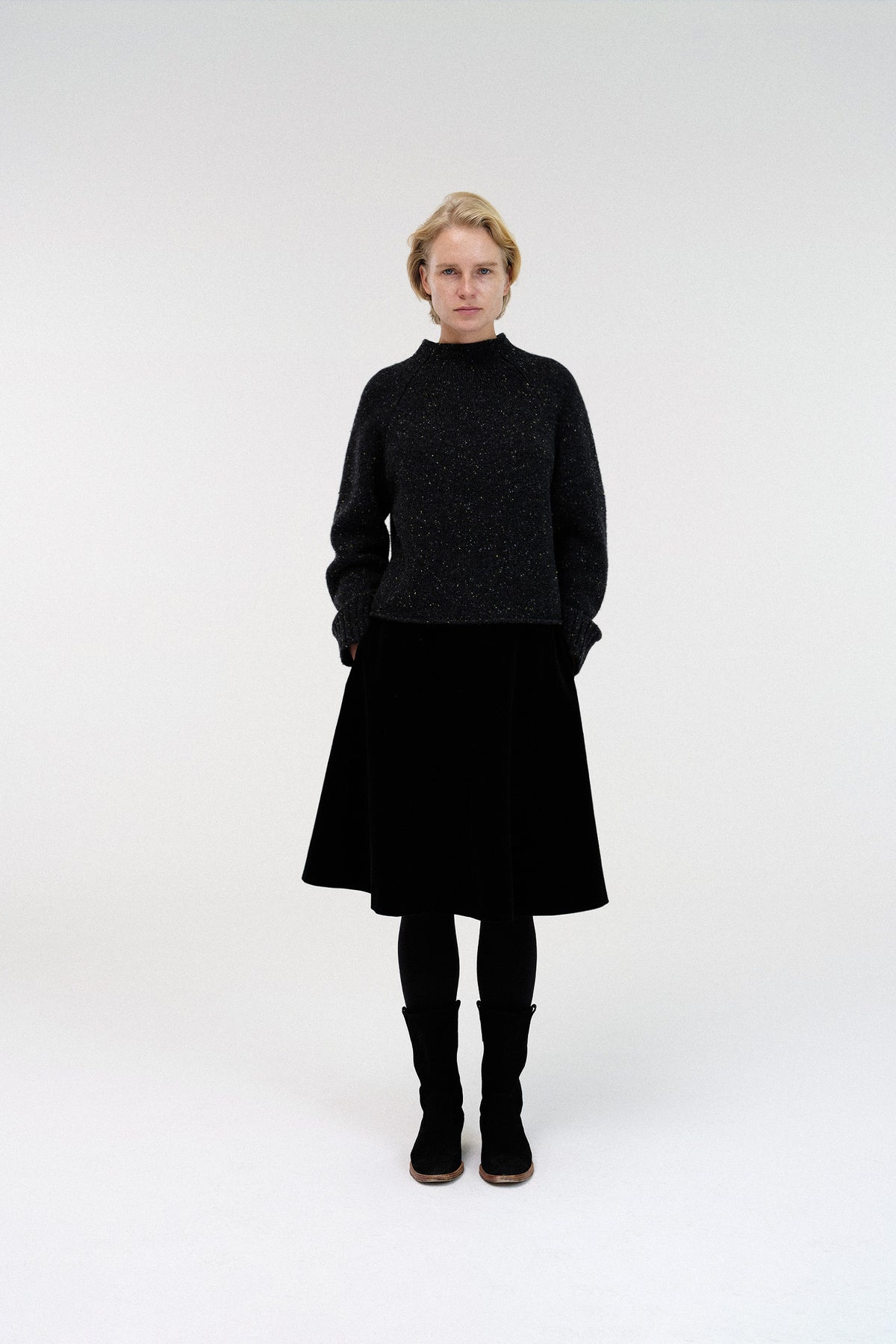 Nothing Written Perdita knitted sweater (Black)