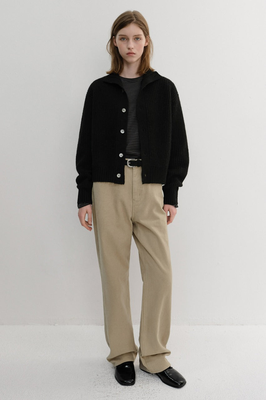 Dunst Brushed Straight Jeans Beige