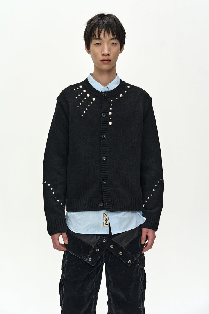 Andersson Bell Roghen Studded Cardigan