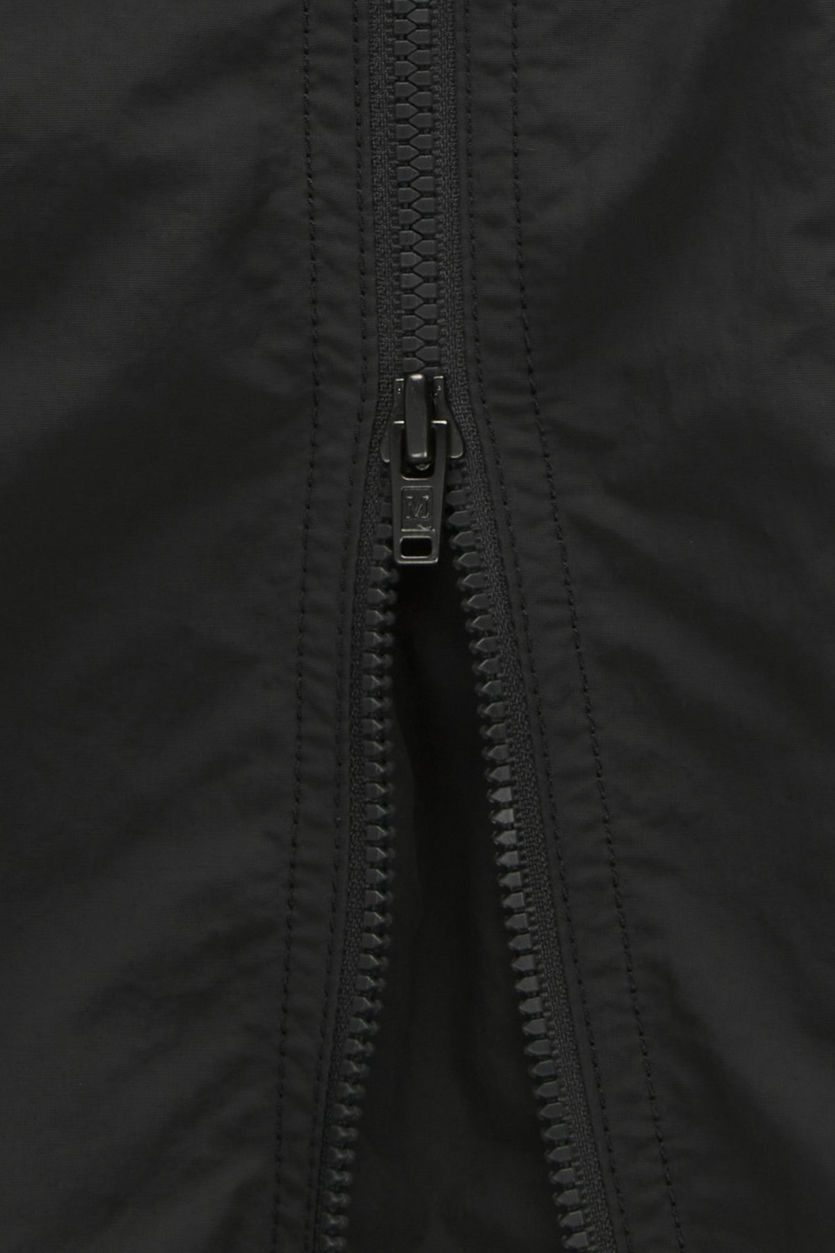 Matinkim Double Zipper Point Banding Mini Skirt IN Charcoal