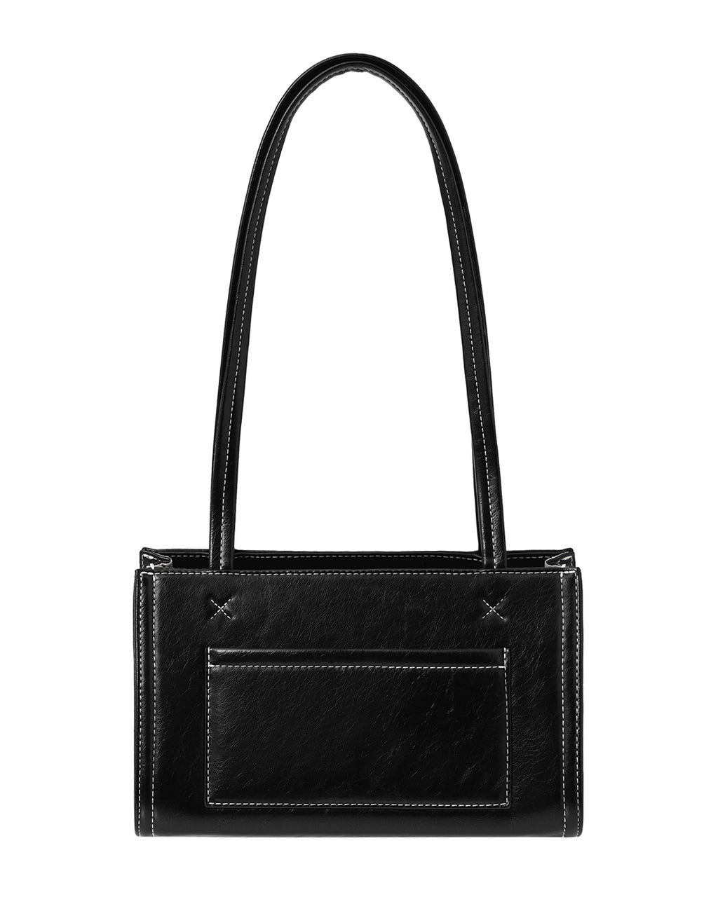 Tiny Oblong Bag in Stitch Black