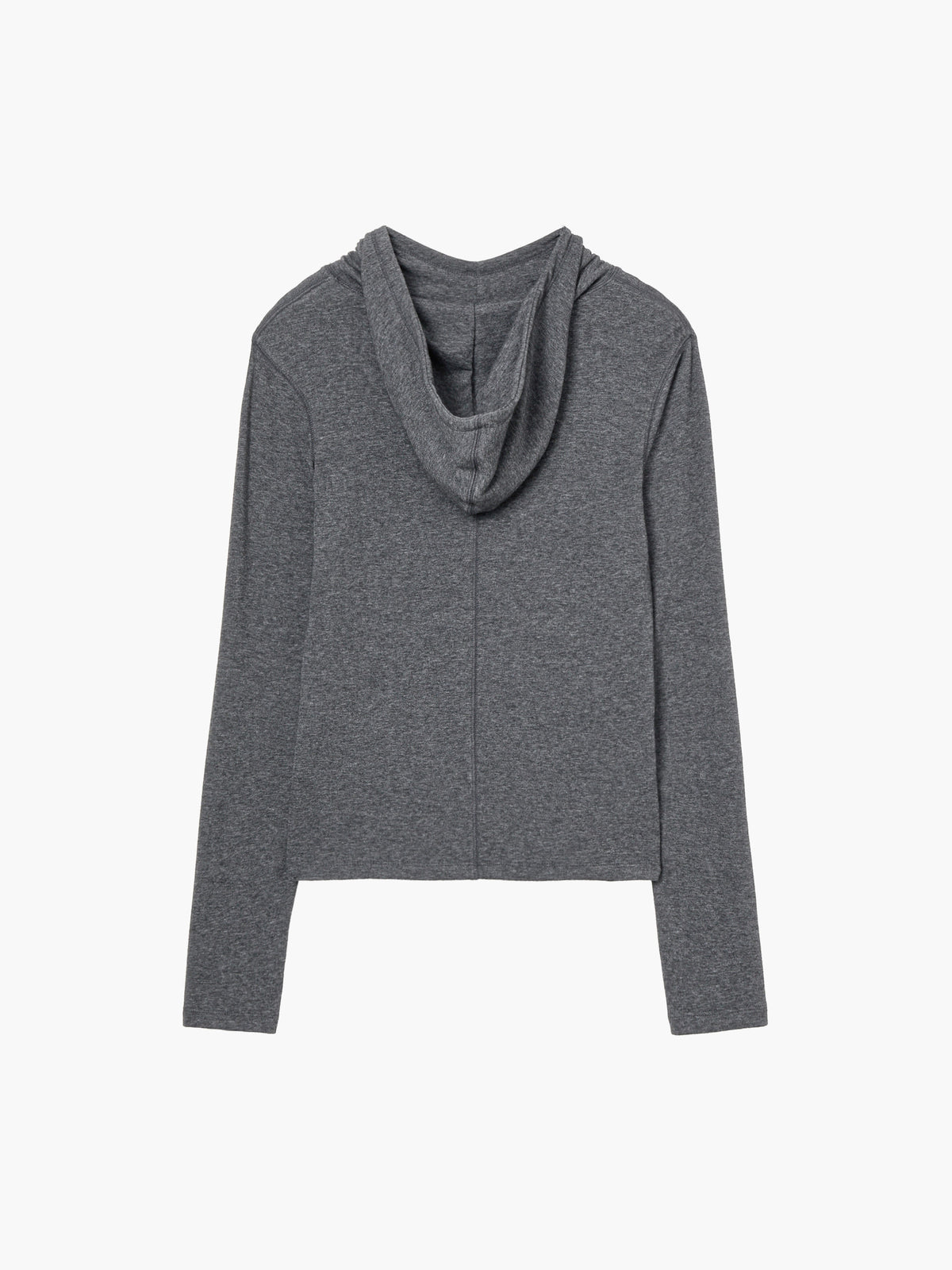 Margesherwood Highneck Hoodie Long Sleeve charcoal