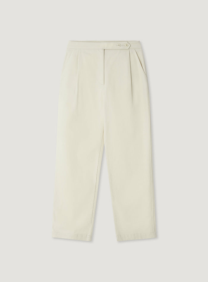 Mango Maniplease Pastel Button Pants